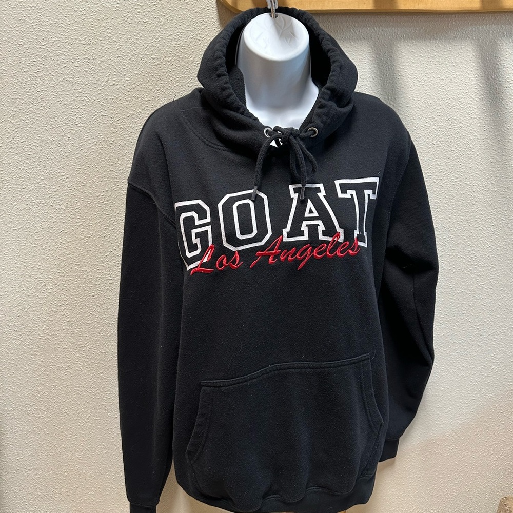 GOAT Los Angeles Black Hoodie- “Greatest of All Time”